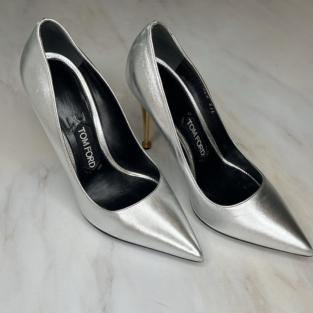 Tom Ford Metallic Heels!